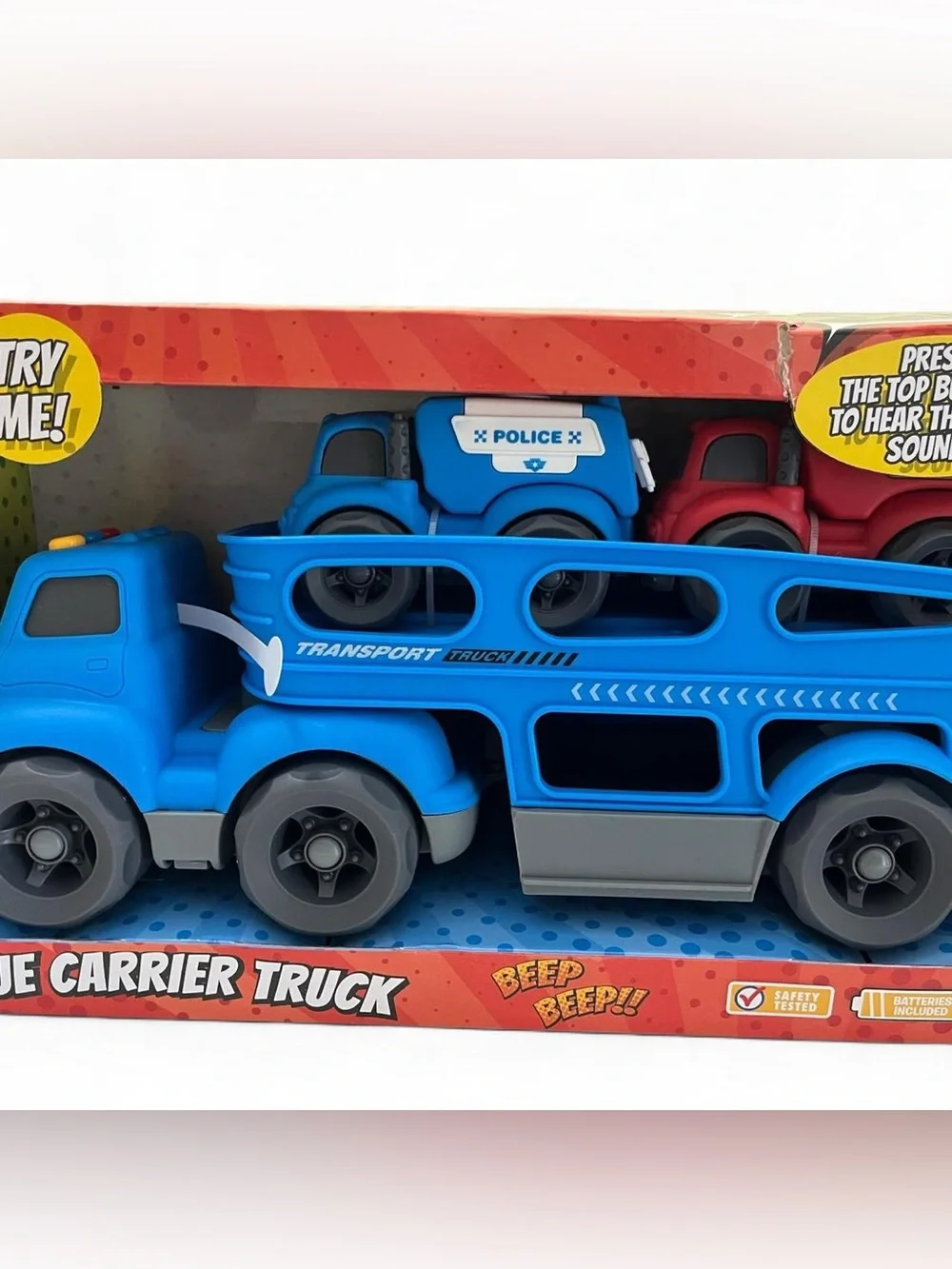 Mini Explorers 3 Piece Toy Truck Set Toddler Boy Pretend Play Brand New in Box